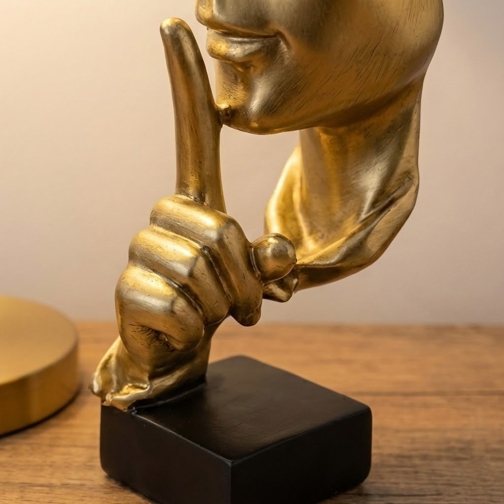 Silent Thinker Abstract Face Home Decor | Karnz