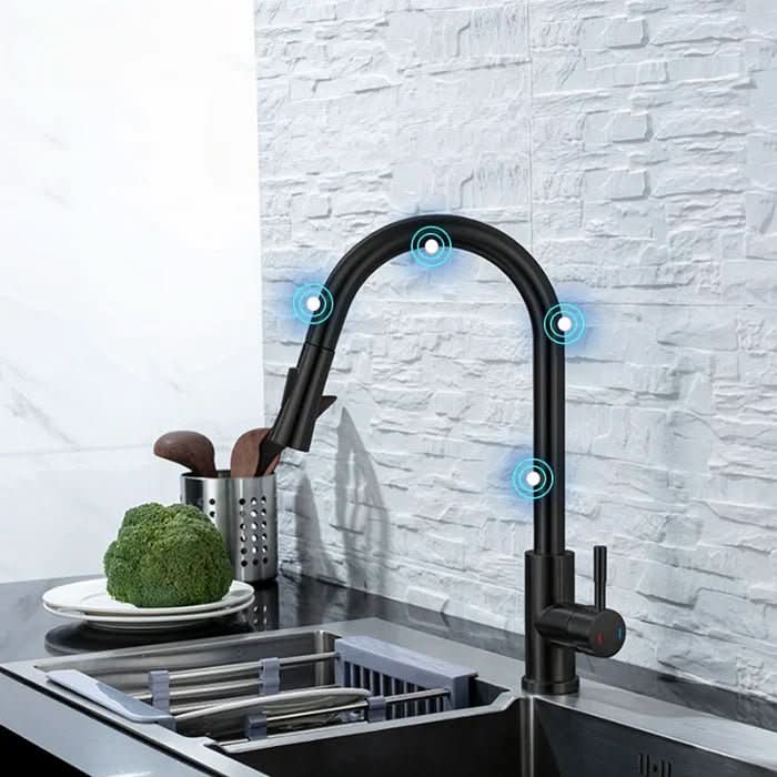 Skanto | Smart Sensor Kitchen Faucet with Pull-Out Spout