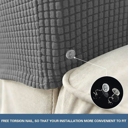 Kalsten | 2-piece waterproof armrest covers with jacquard design