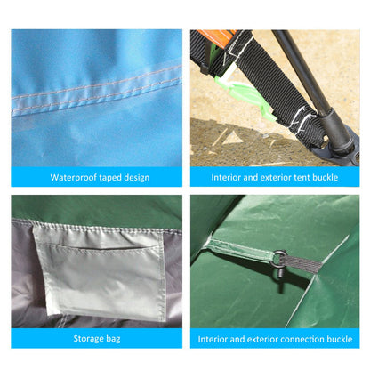 3 Second Instant Pop Up Tent - For Adventures & Travel Skanto