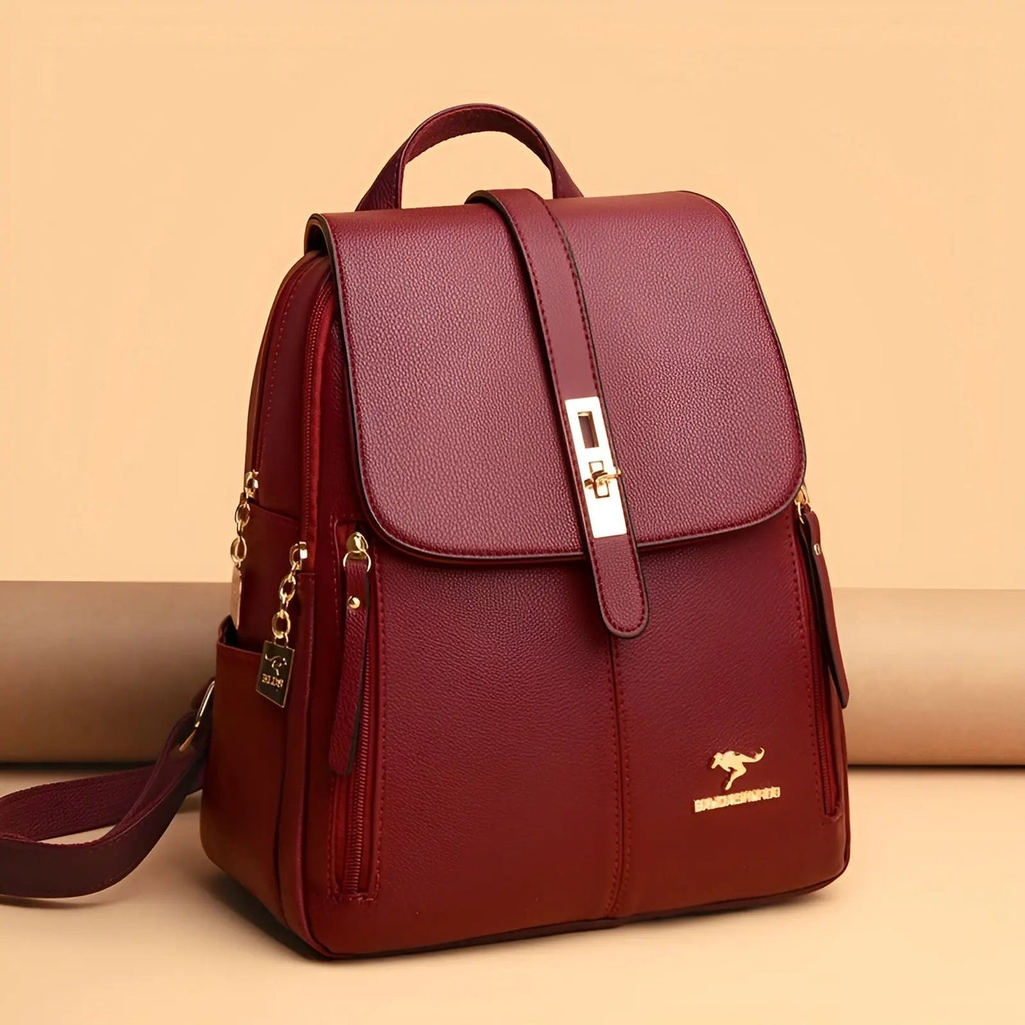 Alena Rucksack - Luxurious and High-Quality Leather Women's Handbag