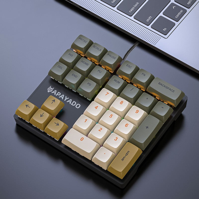 BowLift | External Mini Wired 33-Key Numeric Keypad