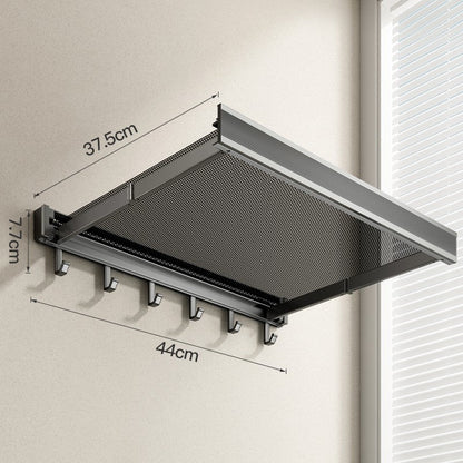 BowLift | Invisible Folding Non-Punch Wall-Mounted Storage Shelf