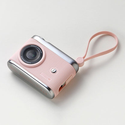 Skanto | 10000mAh Compact Portable Power Bank With Built-in Cables