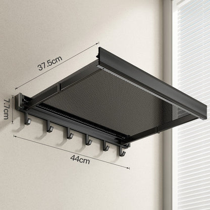 BowLift | Invisible Folding Non-Punch Wall-Mounted Storage Shelf