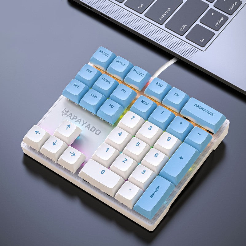 BowLift | External Mini Wired 33-Key Numeric Keypad