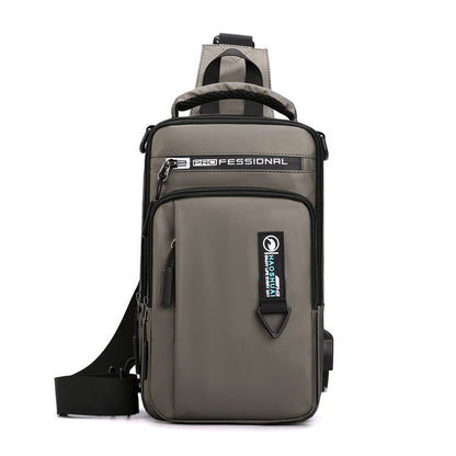 Skanto | Men's Multifunctional Casual Single-Shoulder Chest Bag