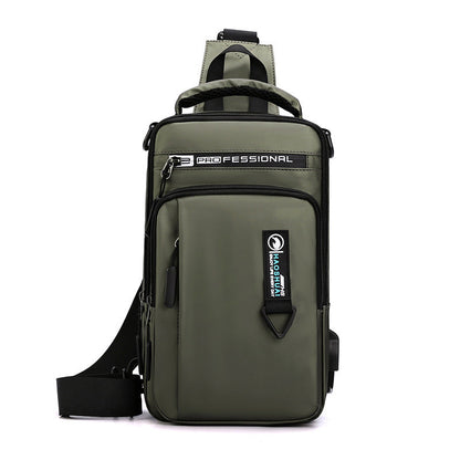 Skanto | Men's Multifunctional Casual Single-Shoulder Chest Bag