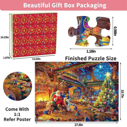 Skanto | Christmas Advent Calendar Puzzle Game 1000 Pieces