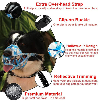 Skanto | Snout – Adjustable, Breathable Dog Muzzle