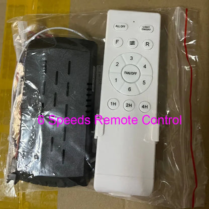 42-52 Inch Ceiling Fans with DC Motor — Remote Control Low Profile Cooling Fans, No Light, White Wood & Black Options | Skanto