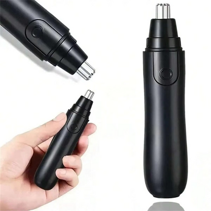 BowLift | Men's Rechargeable USB Ear and Nose Hair Trimmer, Painless Facial and Eyebrow Groomer