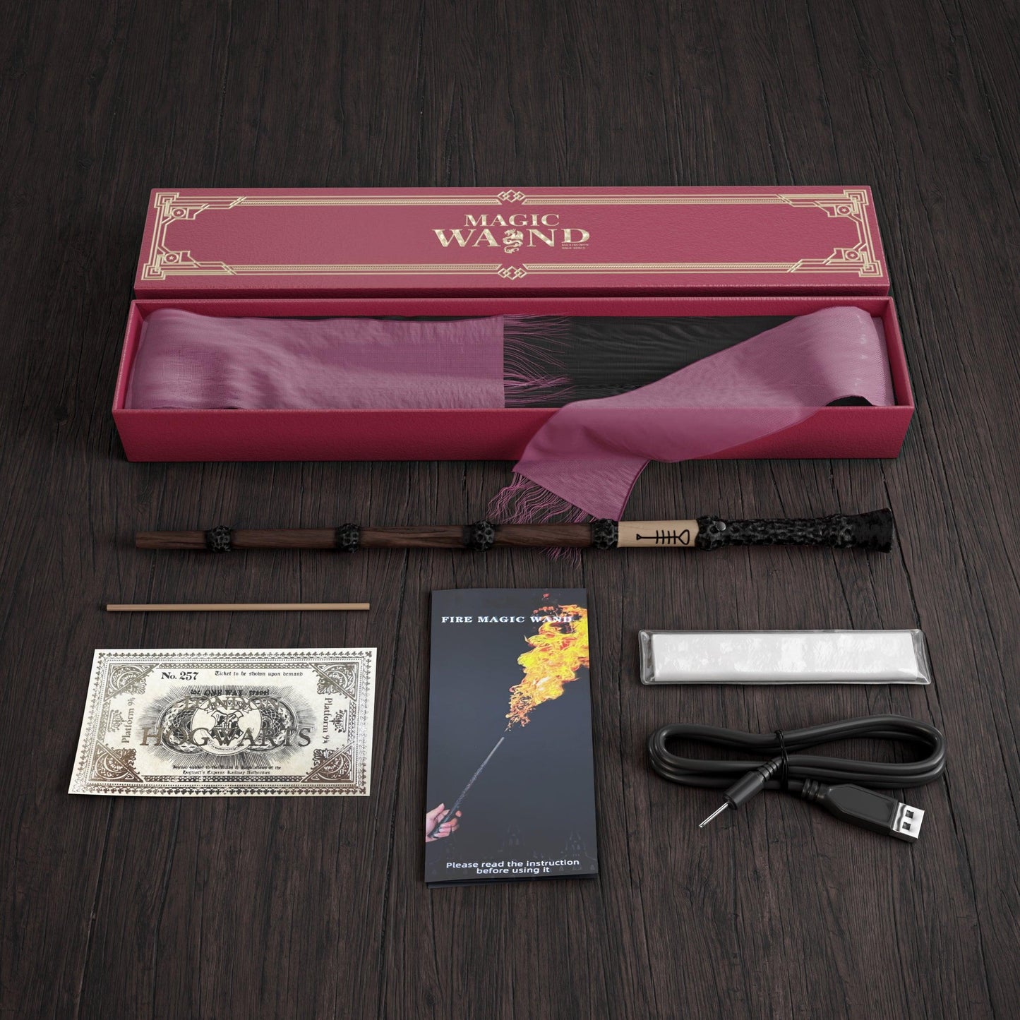 The Original Skanto Harry Potter Fire Wand - BOGO