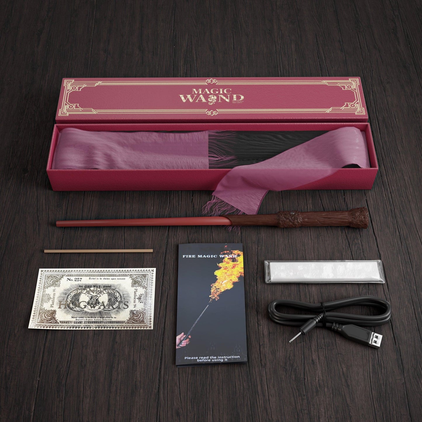 The Original Skanto Harry Potter Fire Wand - BOGO