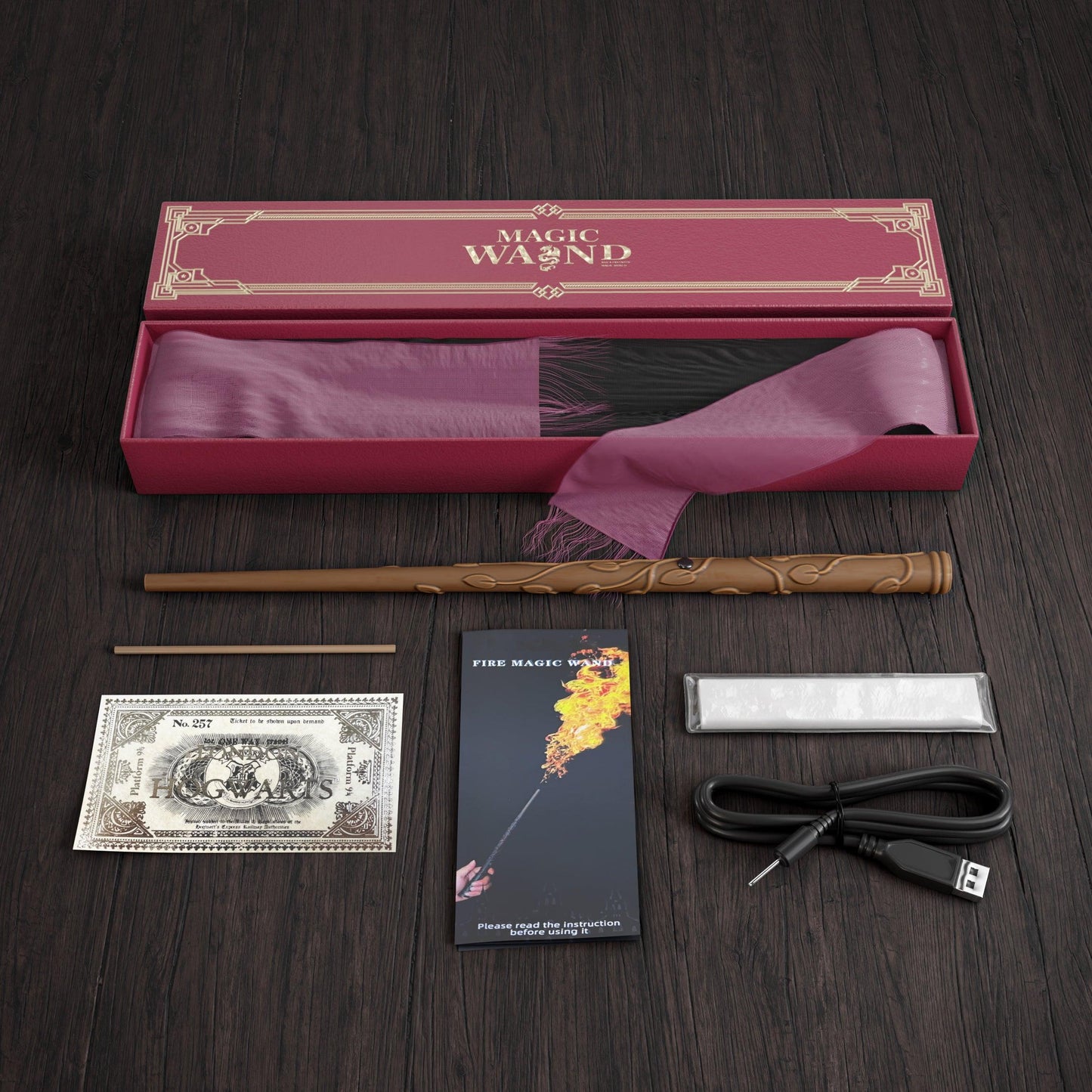 The Original Skanto Harry Potter Fire Wand - BOGO