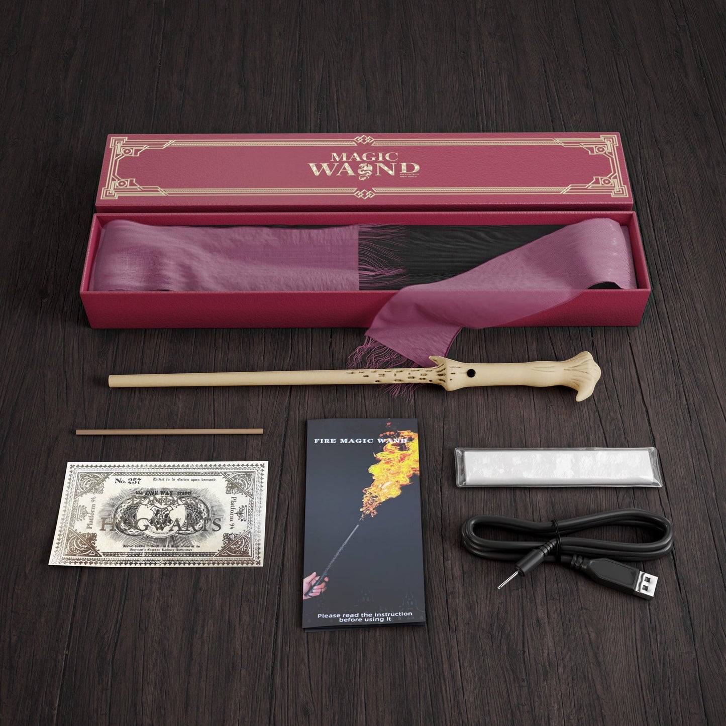 The Original Skanto Harry Potter Fire Wand - BOGO