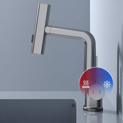 Brehn | Adjustable kitchen faucet with temperature display