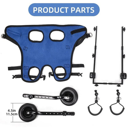 Brehn | Adjustable Mobility Aid Ergonomic Dog Stroller
