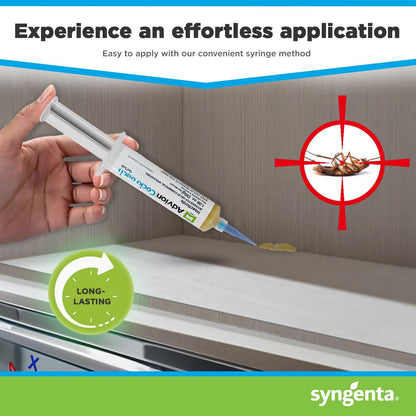 Skanto | Advion Cockroach Gel Bait, Cockroach Eliminator, Non-Toxic Pest Control, Pest Management
