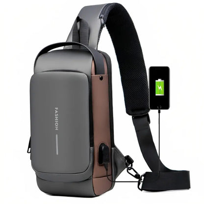 BowLift | AeroShield | Waterproof Anti-Theft Crossbody Bag for Men