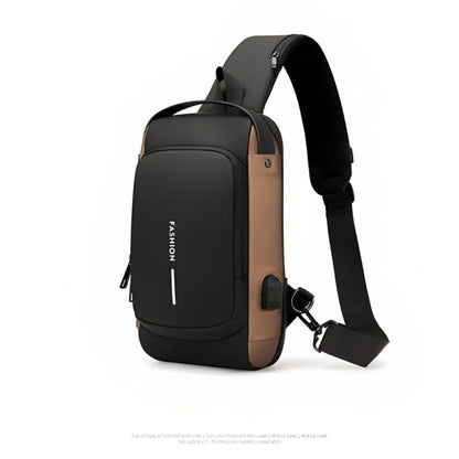 BowLift | AeroShield | Waterproof Anti-Theft Crossbody Bag for Men