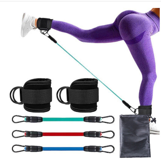 Ankle Fitness Band Set with Foot Straps | Bowlift