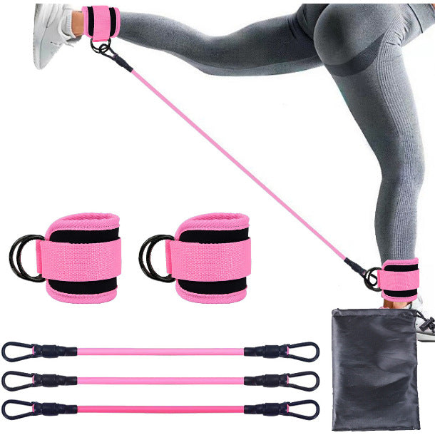 Ankle Fitness Band Set with Foot Straps | Bowlift