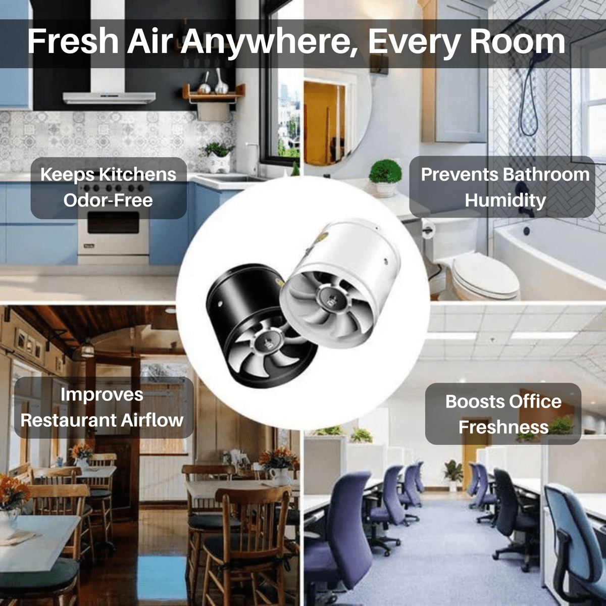 Skanto | Powerful Fan for Clean and Fresh Air