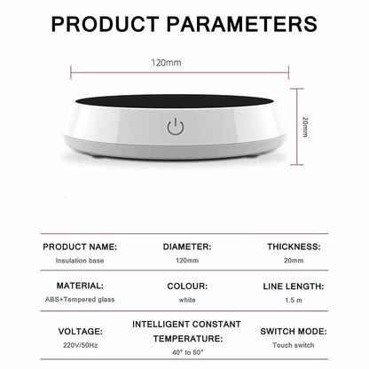 Kalsten | Gravity-Induction Quick Mug Warmer Coaster