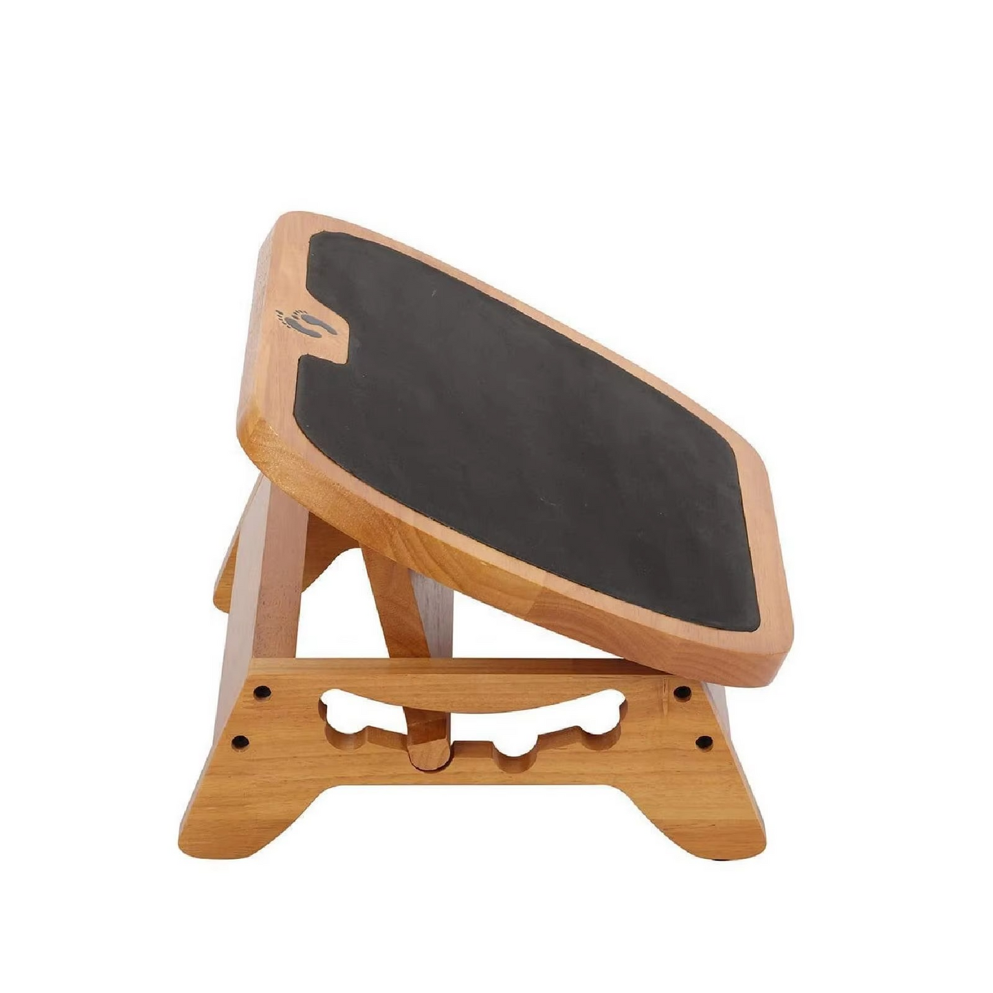 BowLift | Wooden Under-Desk Footrest – Ergonomic Leg Support for Home & Office