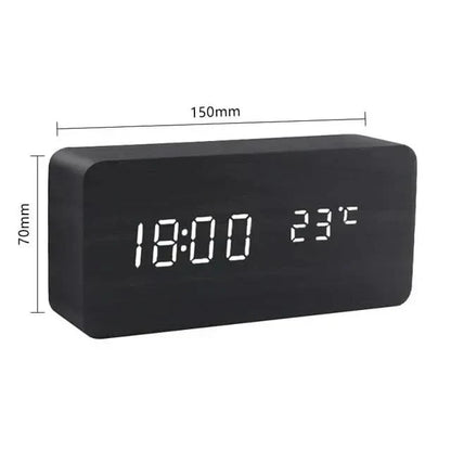 Skanto | Three LED Alarm Clock – Voice and Temperature Display