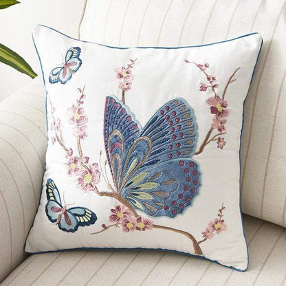 Skanto | Decorative Cushion Cover with Country-Style Embroidery