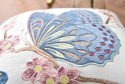 Skanto | Decorative Cushion Cover with Country-Style Embroidery