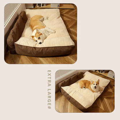 Ultra-comfortable orthopedic dog bed with Terylene fabric | Brehn