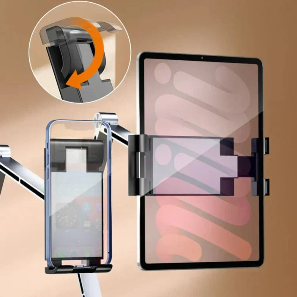 Skanto | Altivo – 360° Adjustable Aluminum Stand for Tablets & Smartphones