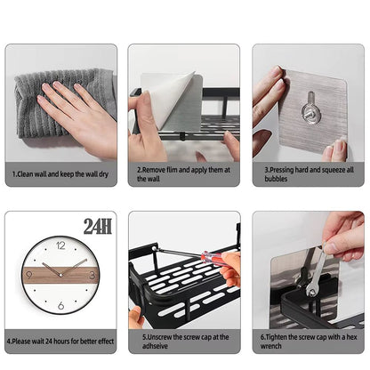 Aluma Curve Shower Storage Basket