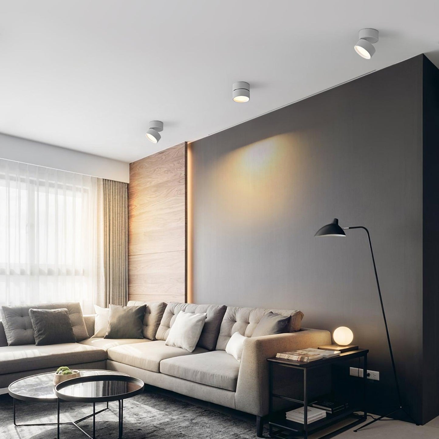 Adjustable LED Spotlight Ceiling Fixture