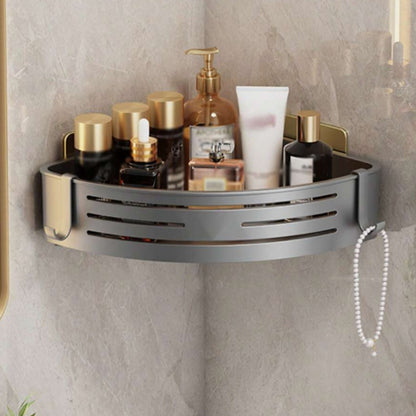 BowLift | Aluminum Corner Shower Caddy Rack