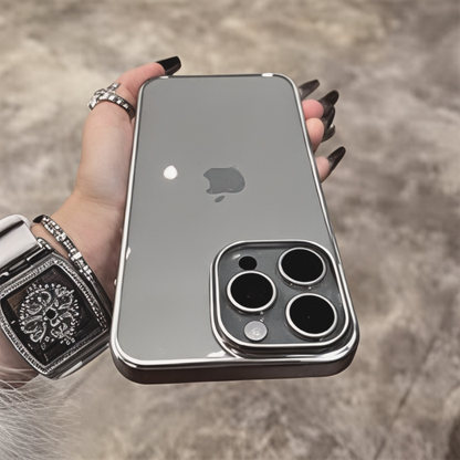 Aluminum protective case for mobile phones
