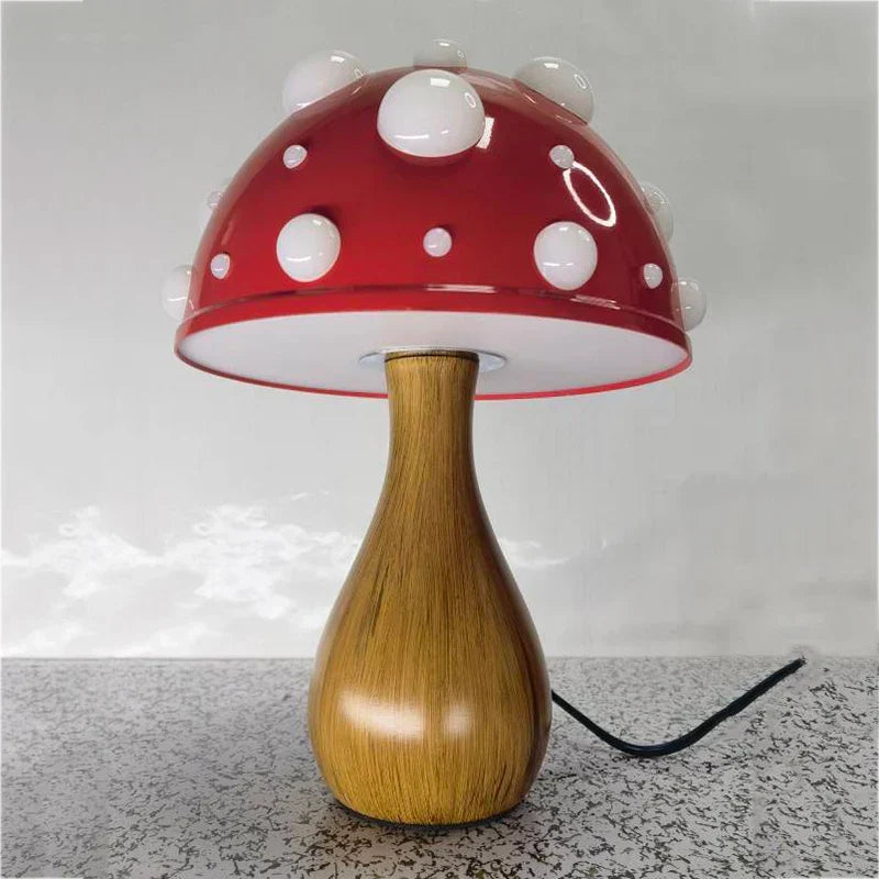 Mushroom Lamp – Retro LED Table Lamp in Mushroom Design for Cozy Interiors | Karnz