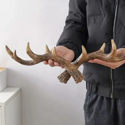BowLift | Vintage Antler Wall Hook Rustic Coat Rack