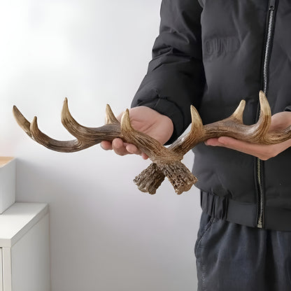 Antler Wall Hook – Retro Design for Coats and Jackets | Decorative Coat Hook | Bowlift