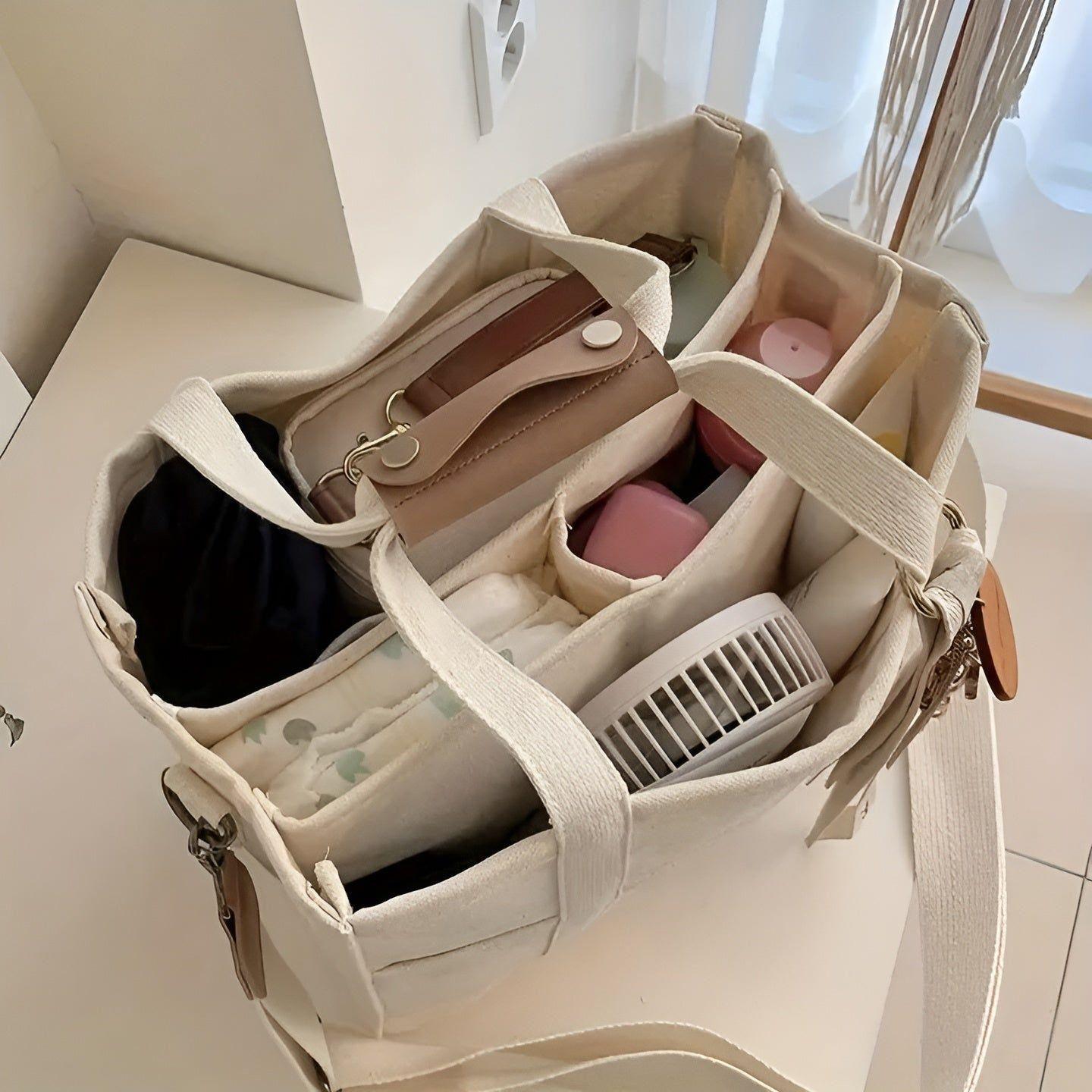 Skanto | Tavolaé Leather Tote Bag | Versatile & Robust | Lightweight & Spacious | In Beige or Black