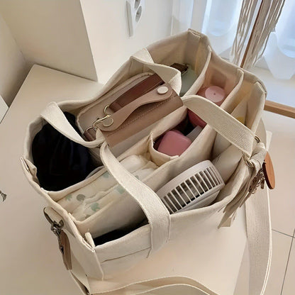 Skanto | Tavolaé Leather Tote Bag | Versatile & Robust | Lightweight & Spacious | In Beige or Black