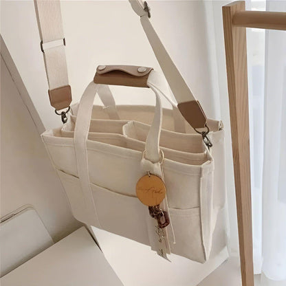 Skanto | Tavolaé Leather Tote Bag | Versatile & Robust | Lightweight & Spacious | In Beige or Black