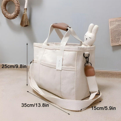 Skanto | Tavolaé Leather Tote Bag | Versatile & Robust | Lightweight & Spacious | In Beige or Black