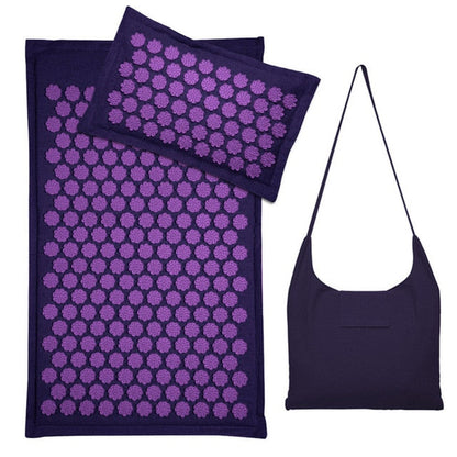 Skanto | Acupressure Mat with Pillow and 5500 Pressure Points – Florapress Relaxation Set