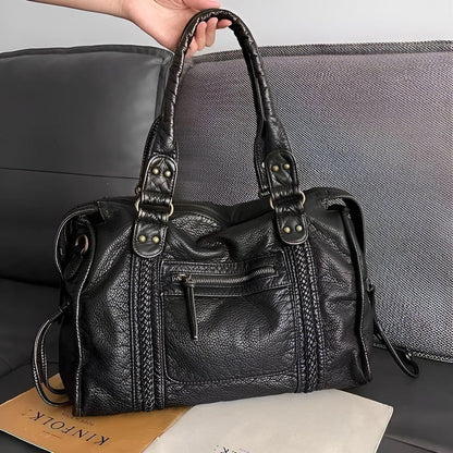 Genuine Leather Shoulder Bag – High Quality & Elegant | Perfect for Everyday & Office | Skanto