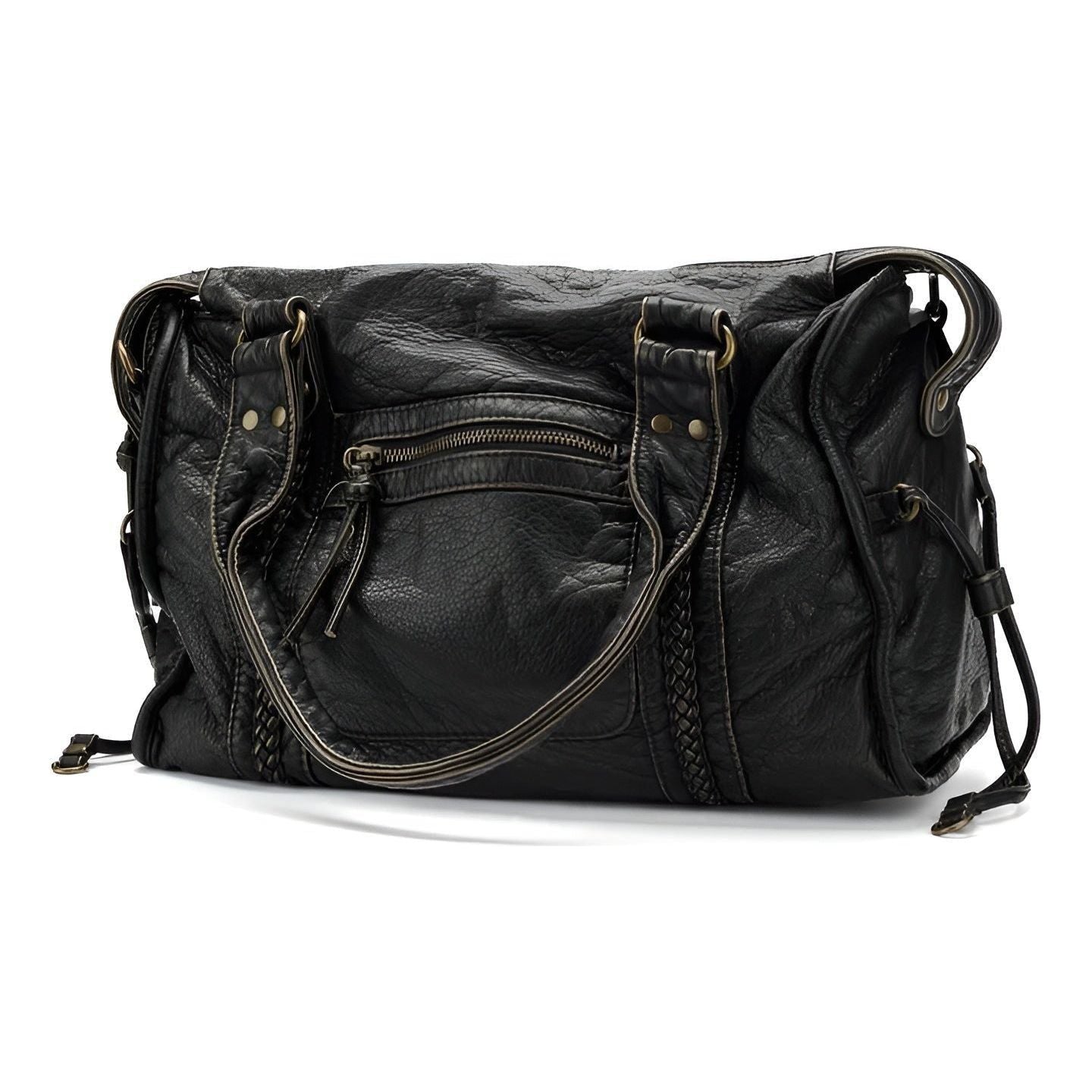 Skanto | Genuine Leather Shoulder Bag – Elegant and Durable Handbag for Work and Everyday