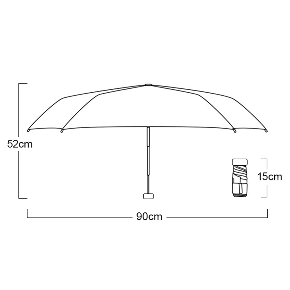 Portable Mini Umbrella - For Sudden Weather Changes Bowlift